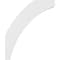 Ekena Millwork 3 1/2-in. W x 30-in. D x 36-in. H Thorton Architectural Grade PVC Knee Brace BRCP035X30X36THR - alternate 4